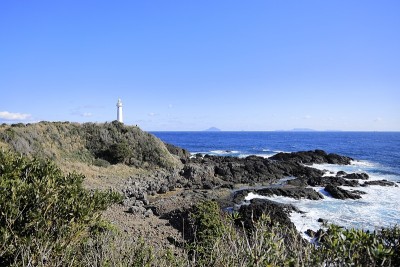 日本静冈县伊豆下田Tsumekisaki灯塔