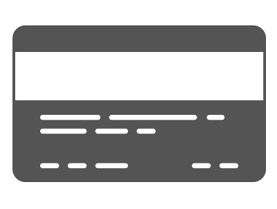 信用卡图标插图-矢量