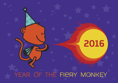 2016猴年海报