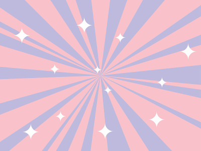 星形和集中线条壁纸