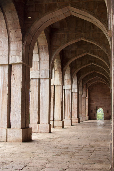 Jama Masjid, Mandu, madhya Pradesh，印度- Stock ima成像