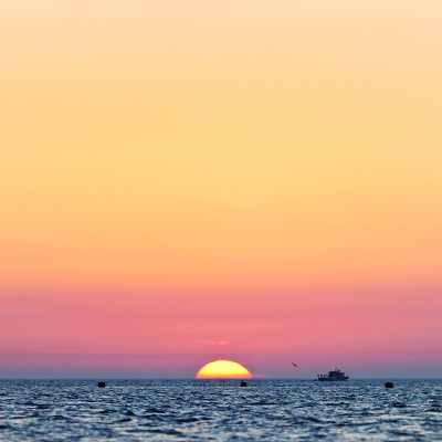 地中海日落