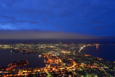 函馆市夜景，日本