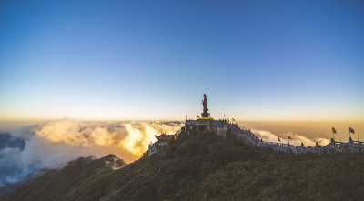 越南范西潘的雕像景观