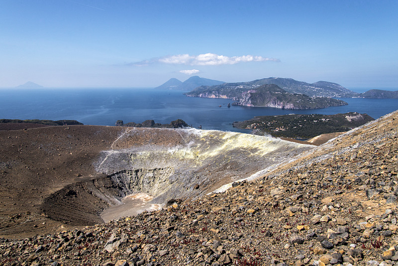 活跃的火山