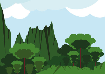 山景观树