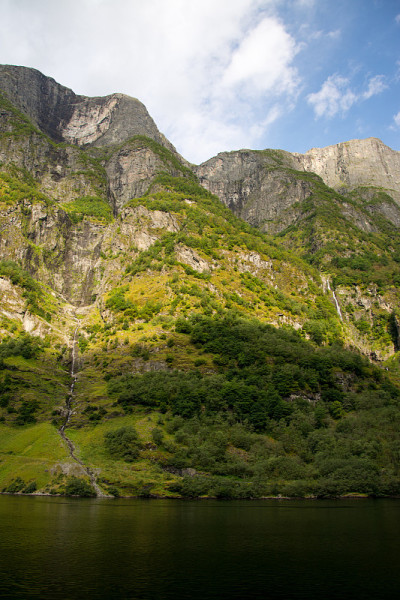 挪威的Gudvangen, Sogn og Fjordane