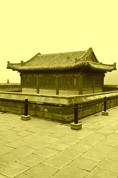 藏式建筑在普陀寺的案例，承德，山