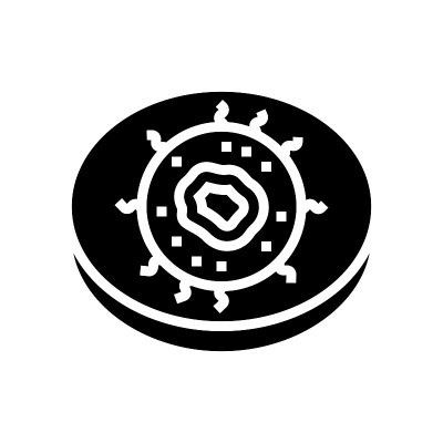 Nl细胞免疫符号矢量插图