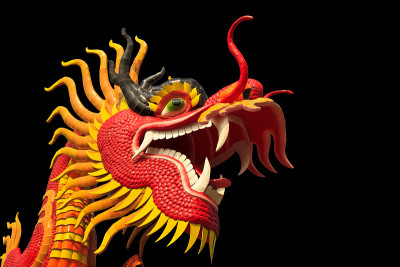 中式龙像