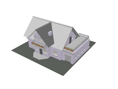 三维模型建筑