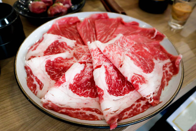 生牛肉或牛肉片