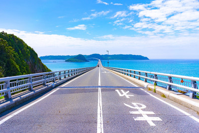 日本津岛大桥景观