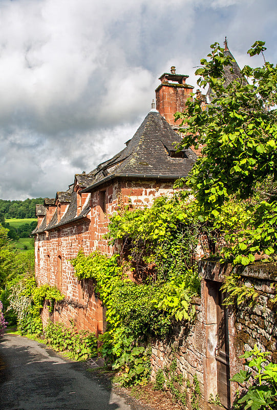 典型的correze住宅，Collonges- la rouge, new Aquitaine