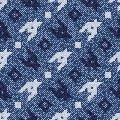 Jeans background with Houndstooth Tartan geometric