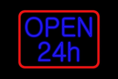 霓虹灯24小时
