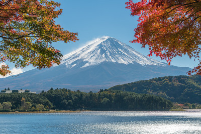 富士山秋色，日本