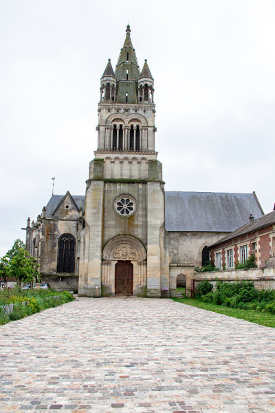 Bresles。圣热尔威和圣普罗泰教堂。瓦兹。皮卡第。Hauts-de-France