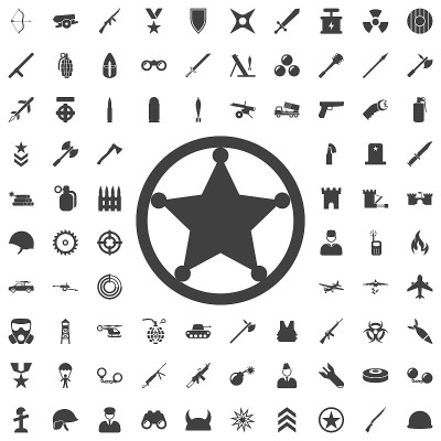 警长星图标