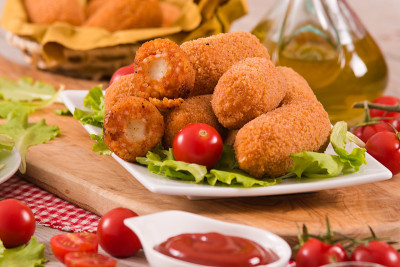Suppli，意式炒饭团。