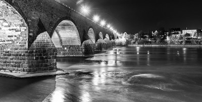 Baldwin Bridge，德语:Balduinbrucke。德国科布伦茨的中世纪石桥
