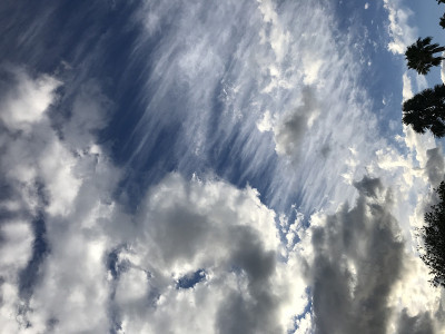 天空的云