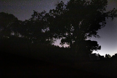 夜空中的星星