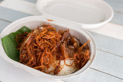 糯米炒肉