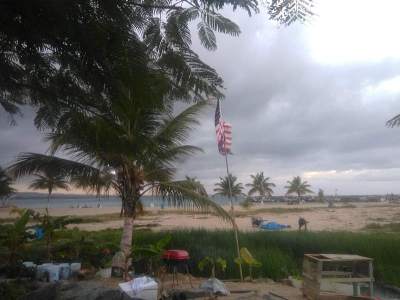美丽的Aguadilla Puerto Rico日落