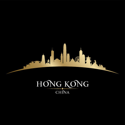 香港中国城市轮廓线