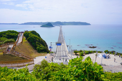 日本津岛大桥景观