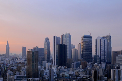 东京新宿商业区