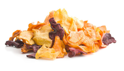 什锦炸蔬菜片。