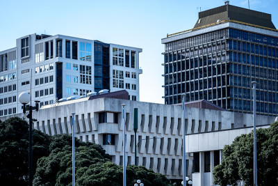 新西兰惠灵顿的建筑和街景