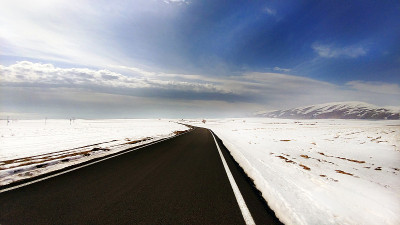 冬天和道路