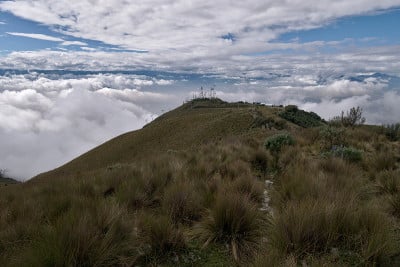 皮钦查火山的景色