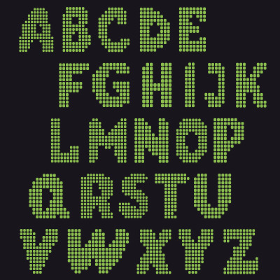 一套字母设计