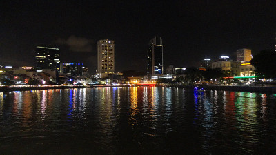 滨海湾之夜