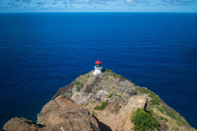 马卡普灯塔，夏威夷瓦胡岛东南方