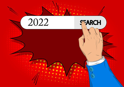 虚拟搜索栏的数字是2022。