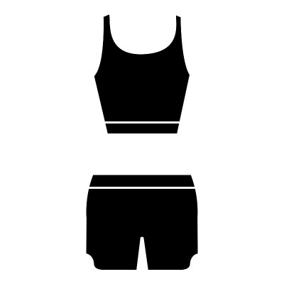 女性健身服偶像