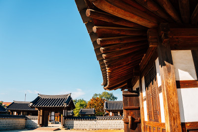 Jeonju Hanok村京畿道京州