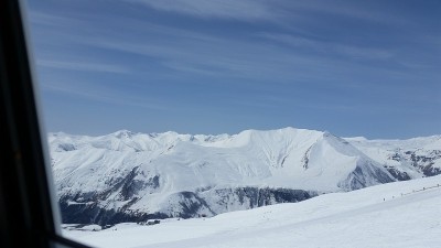 Gudauri山脉格鲁吉亚