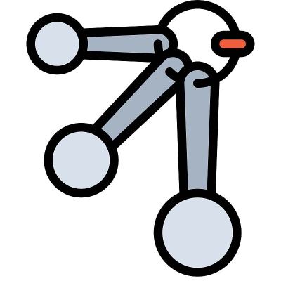 测量勺图标，面包房和烘焙相关的矢量