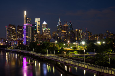 费城夜景