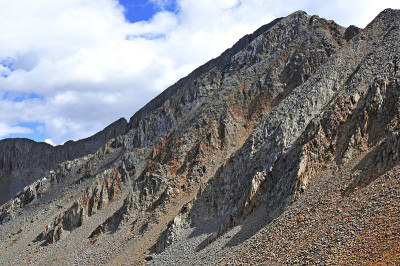 威尔逊峰，科罗拉多州的落基山脉，美国