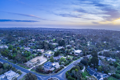 澳大利亚维多利亚州Frankston South的鸟瞰图