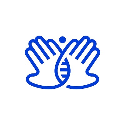 手DNA人矢量图标插图