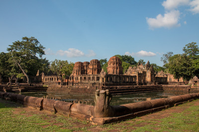泰国Muangtam Castle或Prasat Muang Tam, Buri Ram