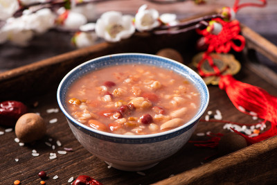 中国传统食物，腊八粥。